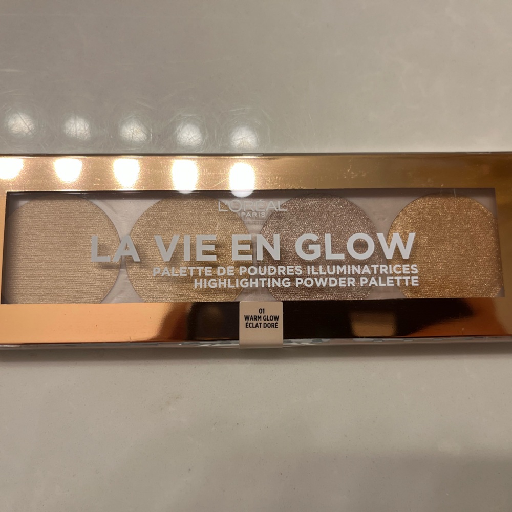 L'Oreal La Vie En Glow Highlighting Palette - Warm Tones